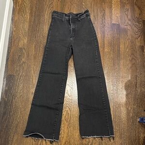 Black High-Waisted Women's Jeans